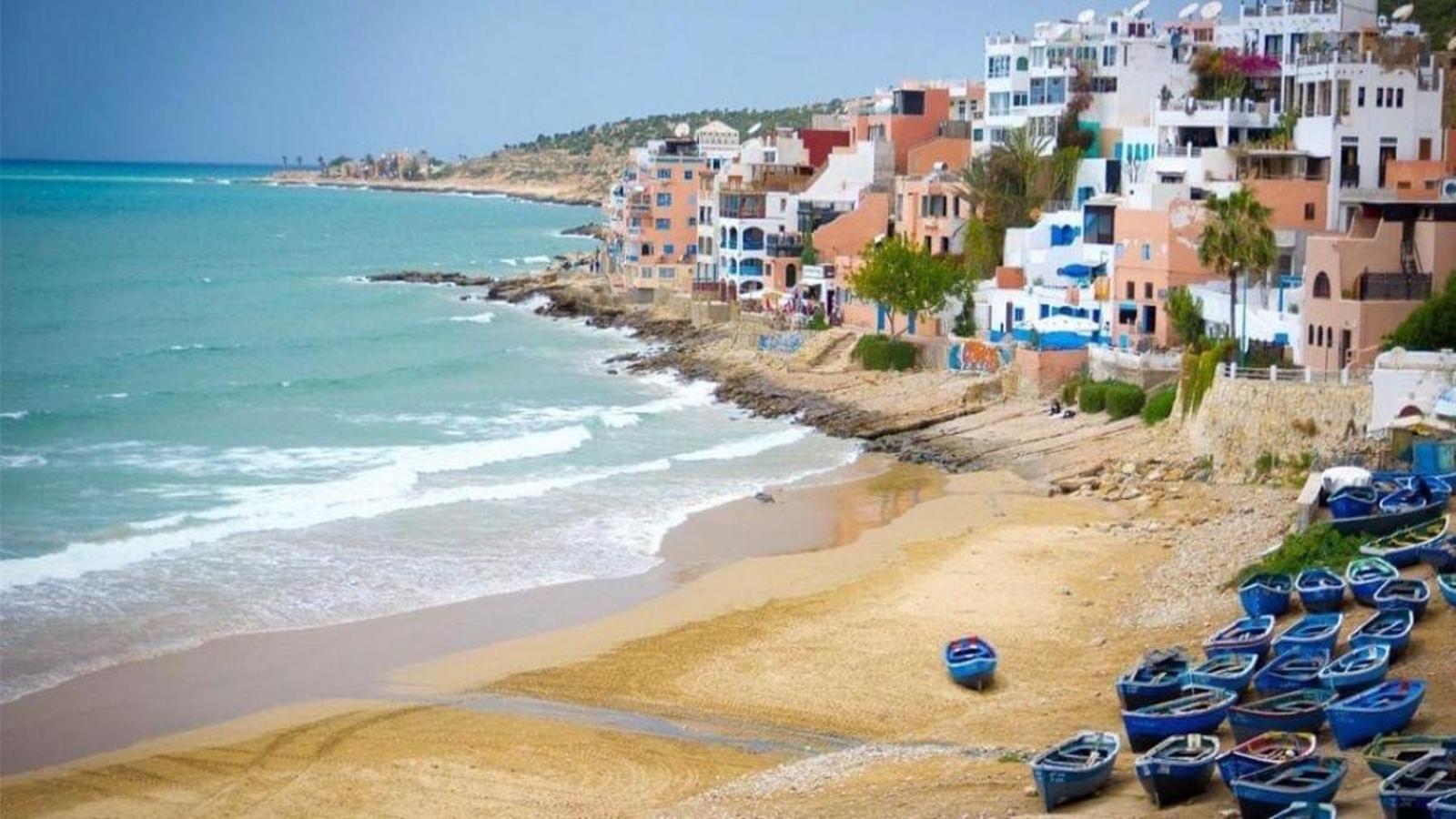 Yasurf Guesthouse Taghazout Bagian luar foto