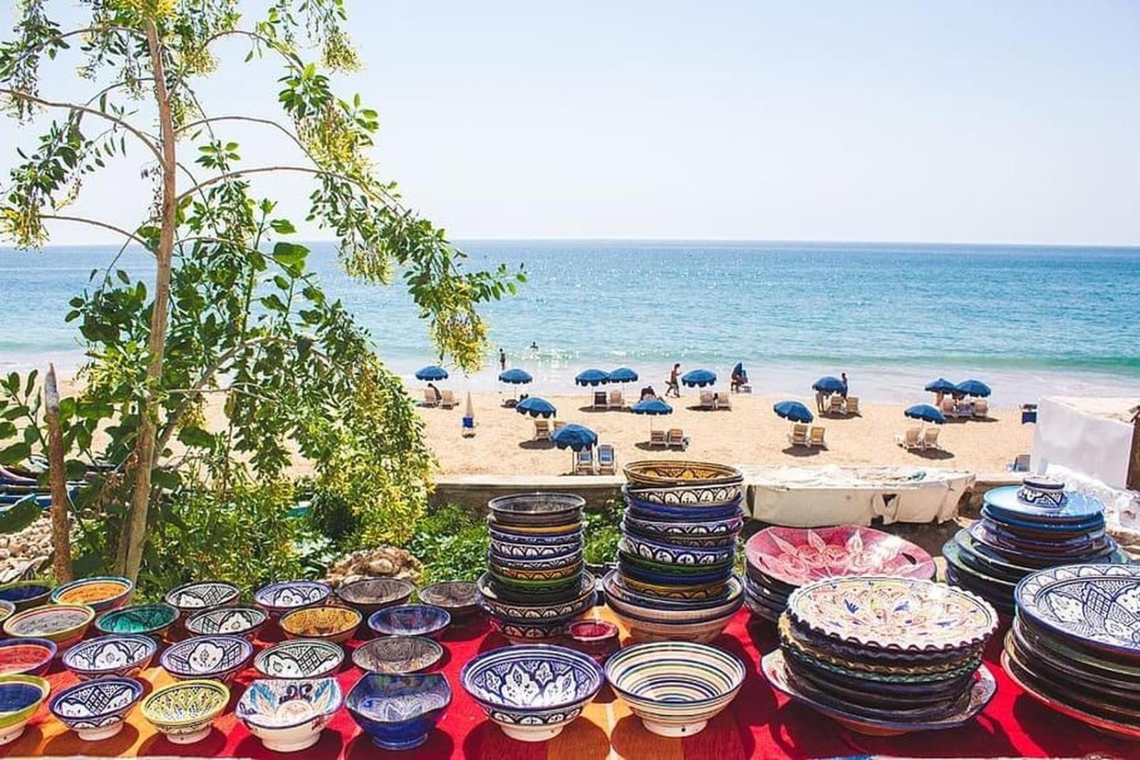 Yasurf Guesthouse Taghazout Bagian luar foto
