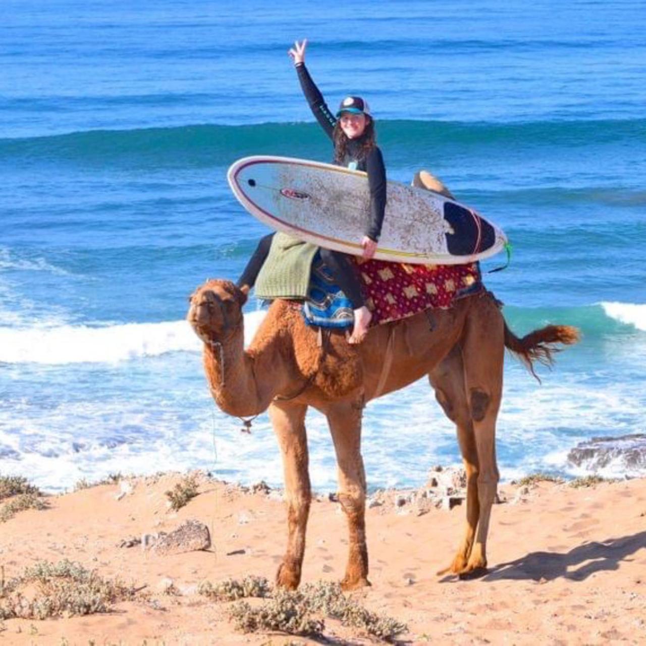 Yasurf Guesthouse Taghazout Bagian luar foto